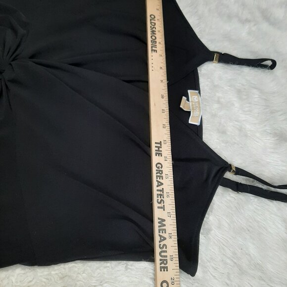 Michael Kors Women's Black Strappy Tank Long Dress Stretch 2XL - Picture 4 of 8